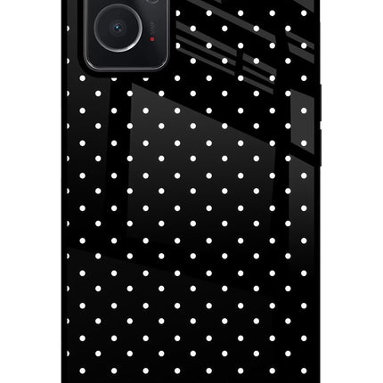 White Dots Oppo K10 4G Glass Case