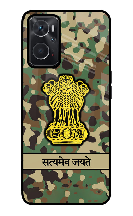 Satyamev Jayate Army Oppo K10 4G Glass Case