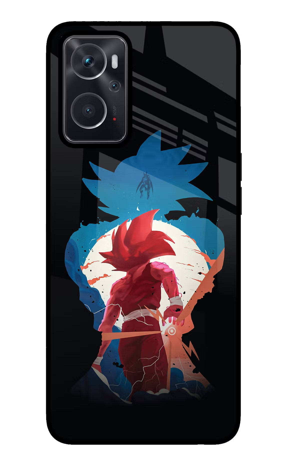Goku Oppo K10 4G Glass Case Back Cover by Casekaro