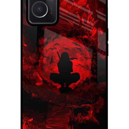 Itachi Uchiha Oppo K10 4G Glass Case Back Cover by Casekaro