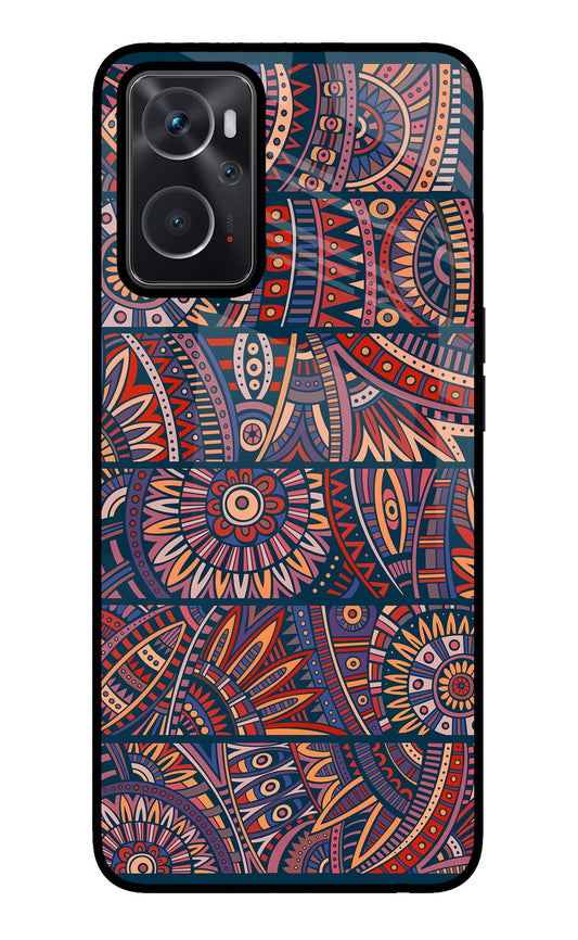 African Culture Design Oppo K10 4G Glass Case