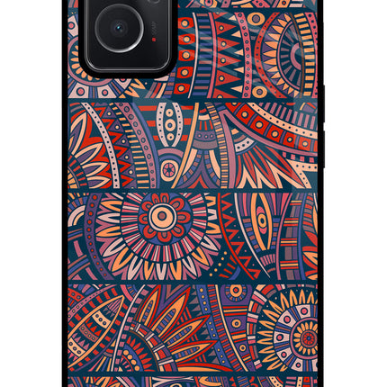 African Culture Design Oppo K10 4G Glass Case Back Cover by Casekaro