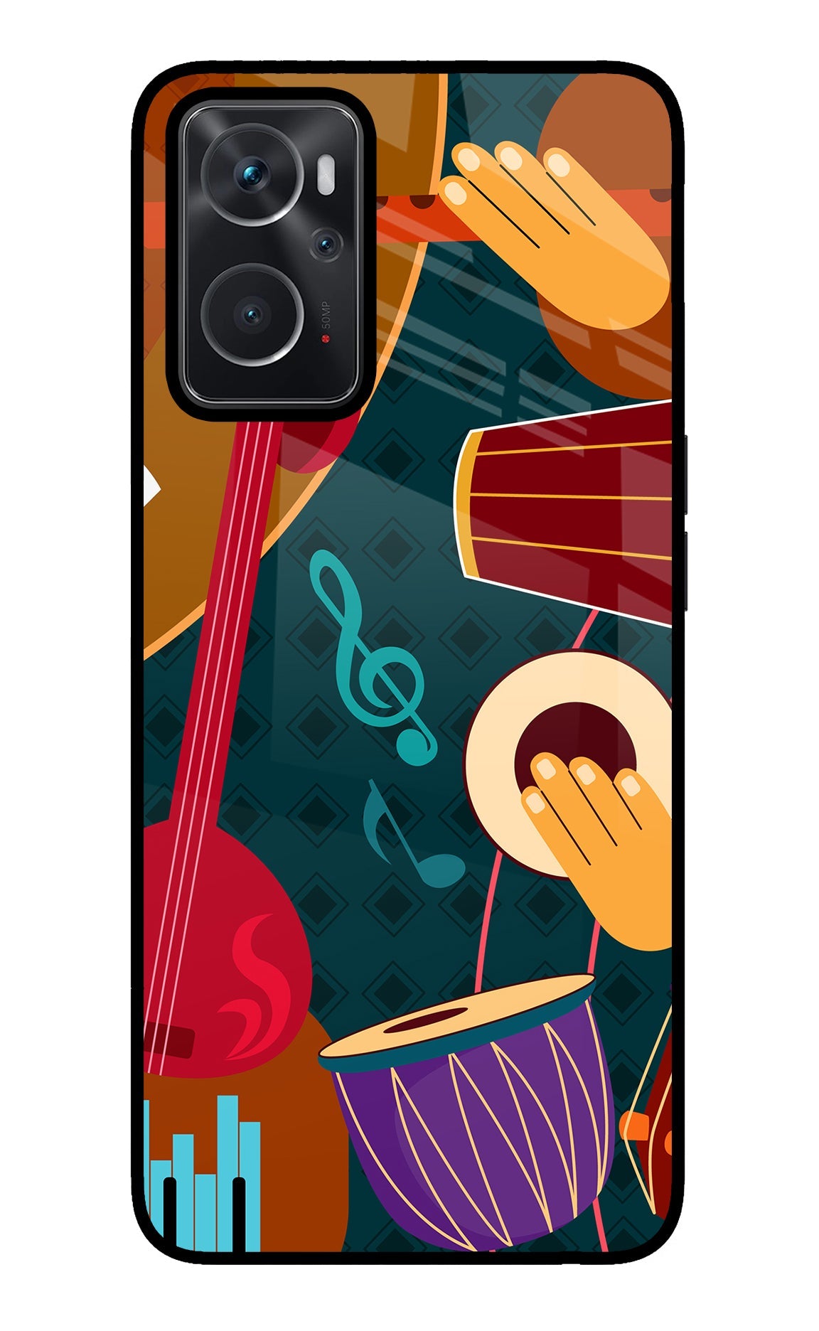 Music Instrument Oppo K10 4G Back Cover