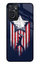 Captain America Marvel Art Oppo K10 4G Glass Case