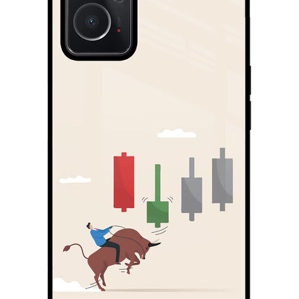 Bull Trading Momentum Oppo K10 4G Glass Case