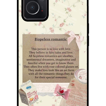 Hopeless Romantic Oppo K10 4G Glass Case