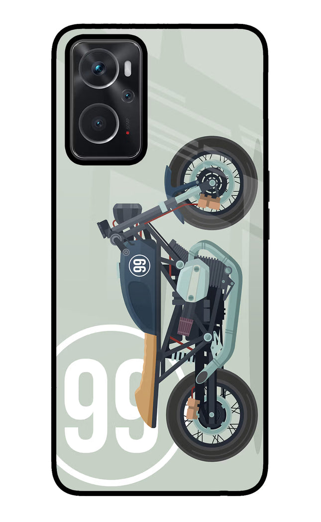 Classic Cafe Racer 99 Oppo K10 4G Glass Case