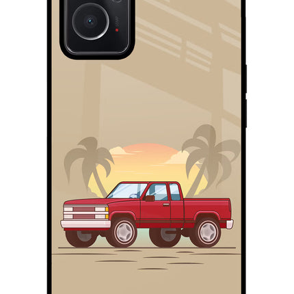 Desert Classic Drive Oppo K10 4G Glass Case