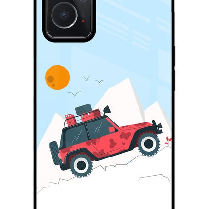 Mountain Trail Beast Oppo K10 4G Glass Case
