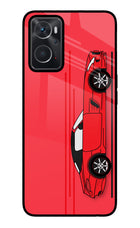 Red Velocity Oppo K10 4G Glass Case