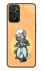 Undead Biker Oppo K10 4G Glass Case