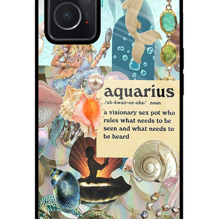 Aquarius Zodiac Oppo K10 4G Glass Case