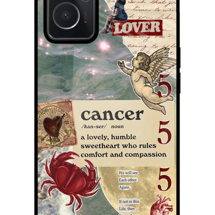 Cancer Zodiac Oppo K10 4G Glass Case