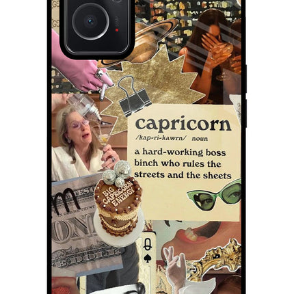 Capricorn Zodiac Oppo K10 4G Glass Case