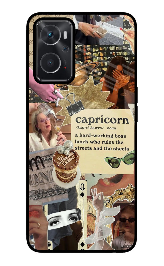 Capricorn Zodiac Oppo K10 4G Glass Case