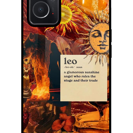 Leo Zodiac Oppo K10 4G Glass Case