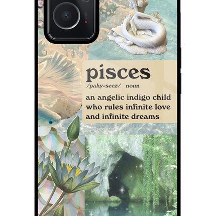 Pisces Zodiac Oppo K10 4G Glass Case