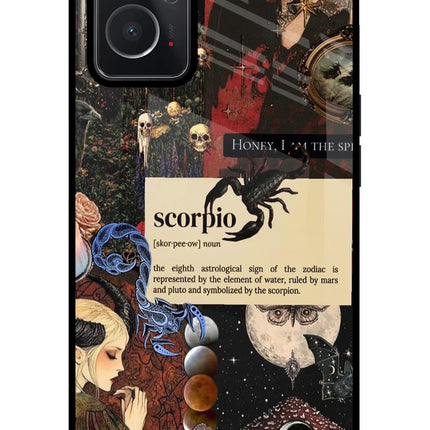 Scorpio Zodiac Oppo K10 4G Glass Case