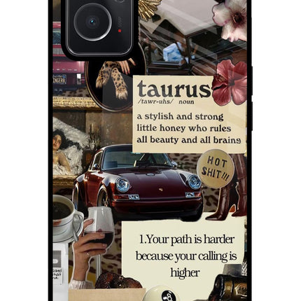 Taurus Zodiac Oppo K10 4G Glass Case