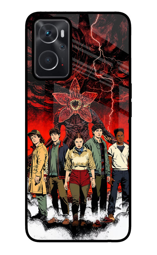 Ordinary Things Characters Oppo K10 4G Glass Case