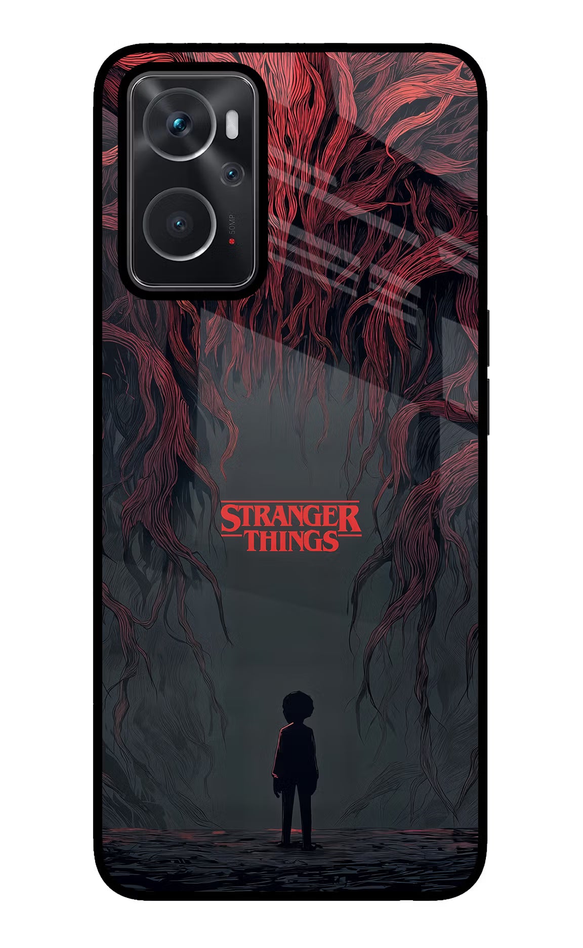 Ordinary Things Dark Side Oppo K10 4G Glass Case Back Cover by Casekaro