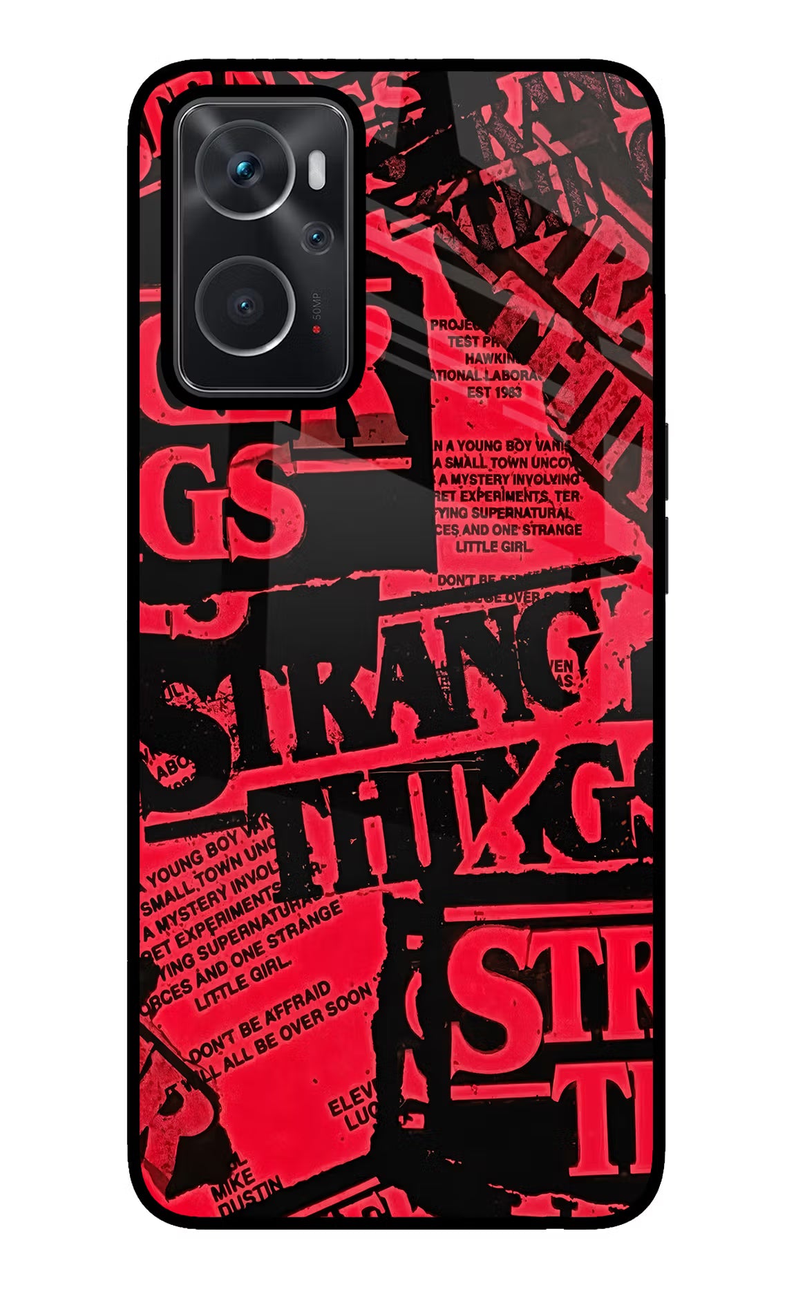 Ordinary Things Oppo K10 4G Glass Case Back Cover by Casekaro