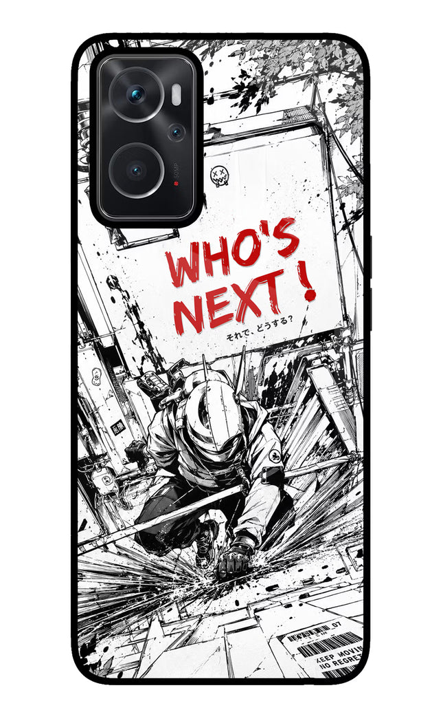 Who's Next Oppo K10 4G Glass Case