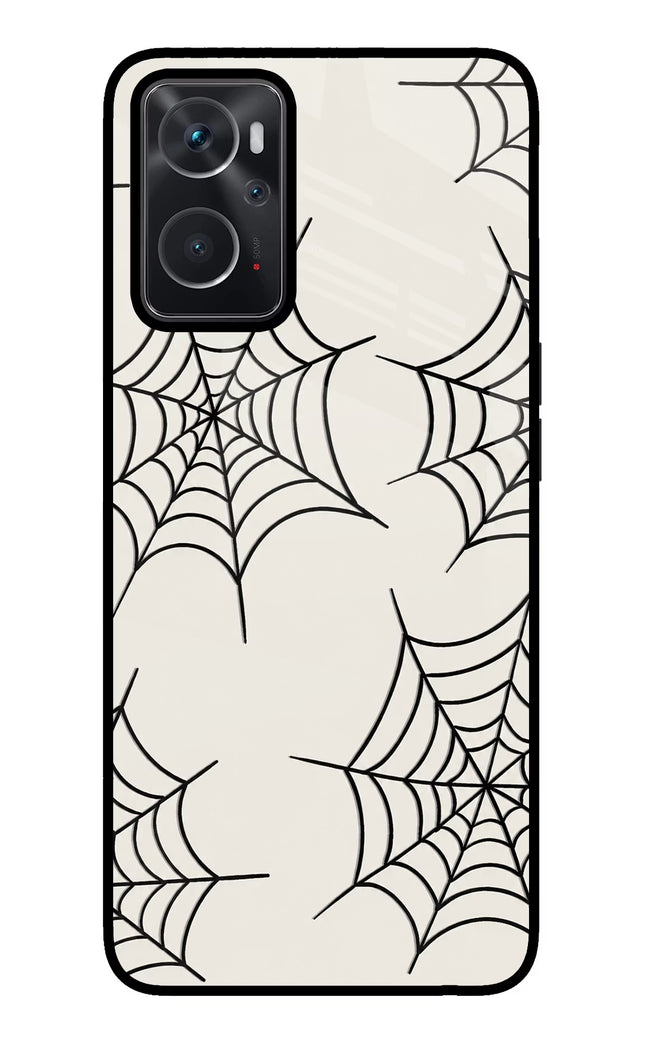 Spider Web Oppo K10 4G Glass Case