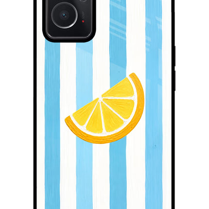 Summer Lemon Oppo K10 4G Glass Case