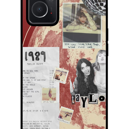 Taylor Swift Oppo K10 4G Glass Case