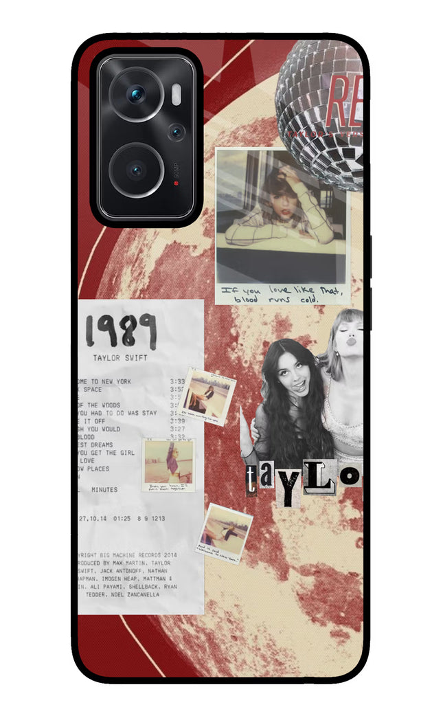 Taylor Swift Oppo K10 4G Glass Case