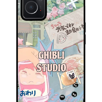 Studio Ghibli Oppo K10 4G Glass Case