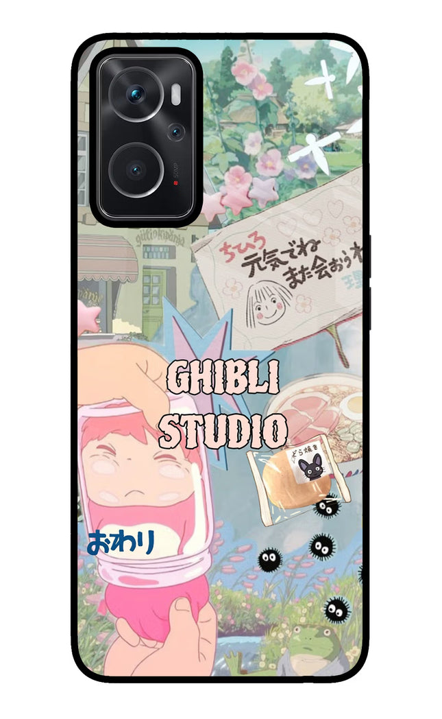Studio Ghibli Oppo K10 4G Glass Case