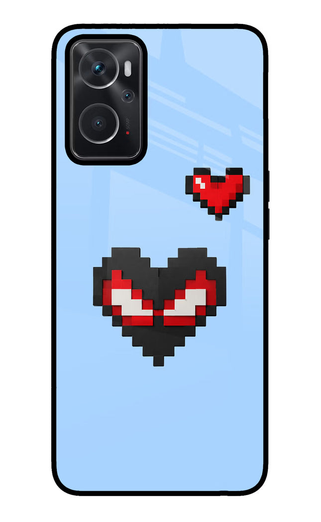 Peter Heart Oppo K10 4G Glass Case