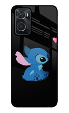 Stitch Crush Oppo K10 4G Glass Case