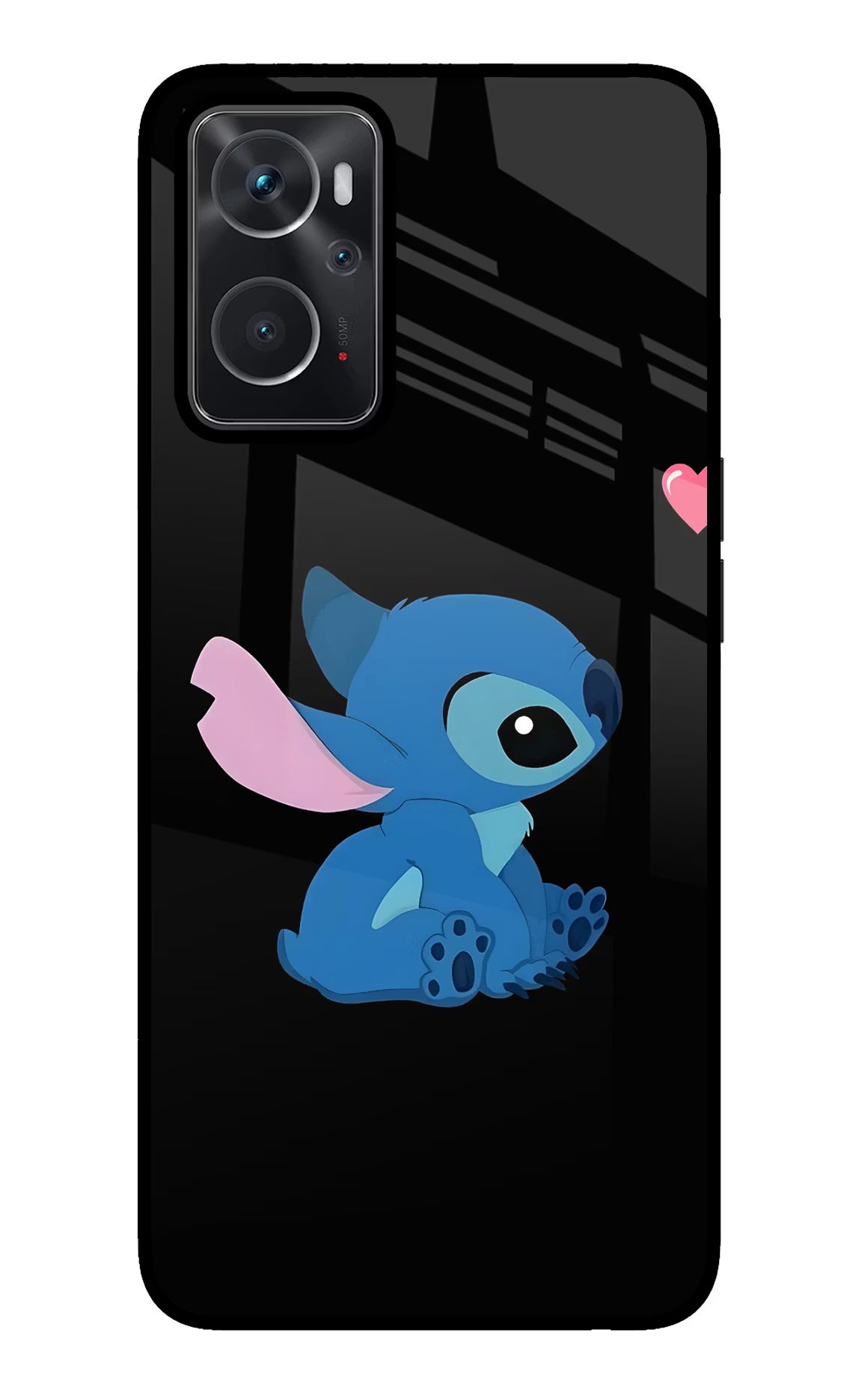 Stitch Crush Oppo K10 4G Glass Case