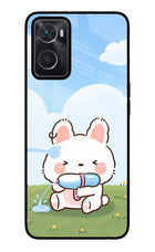 Bunny Treat Oppo K10 4G Glass Case