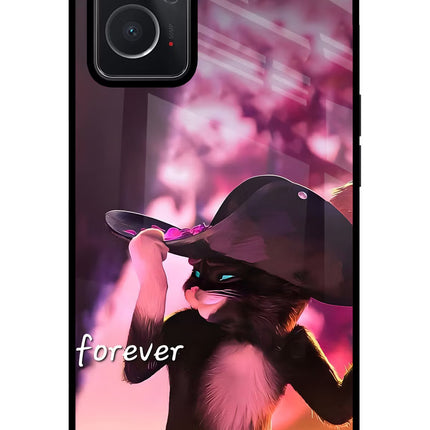 Forever Cat Oppo K10 4G Glass Case