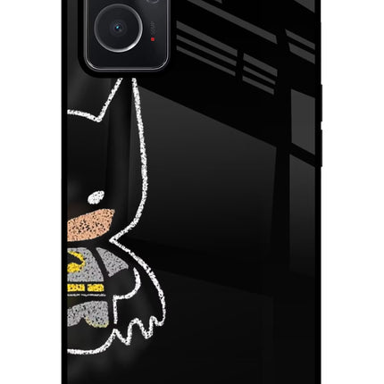 Bat Kitty Oppo K10 4G Glass Case