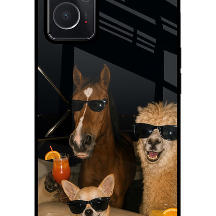 Party Squad Oppo K10 4G Glass Case