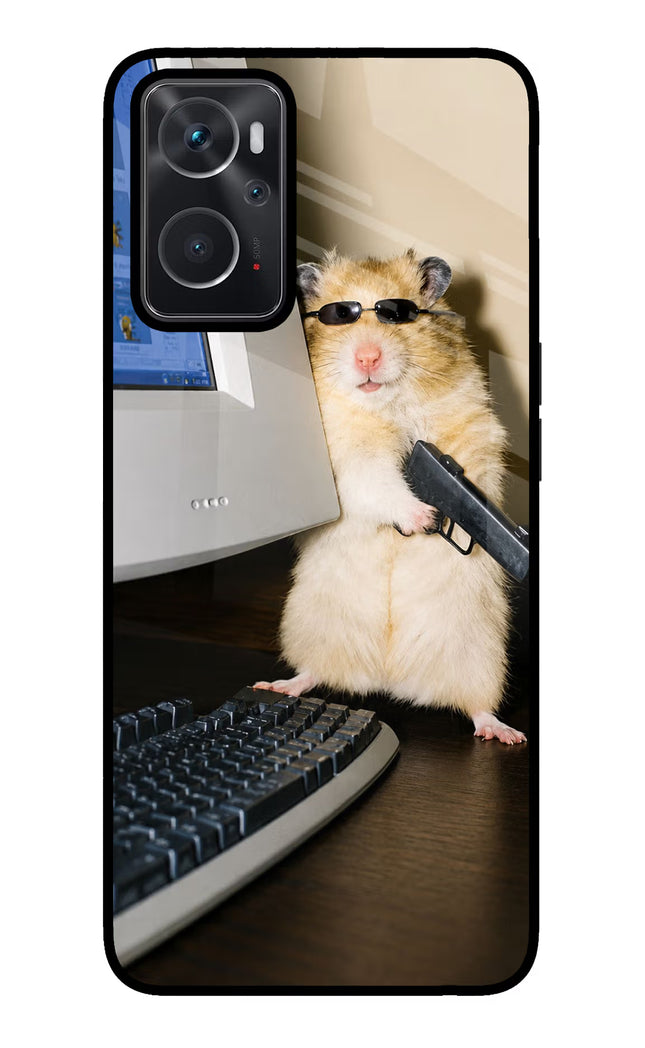 Hacker Hamster Oppo K10 4G Glass Case