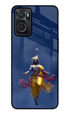 Cosmic Krishna Oppo K10 4G Glass Case