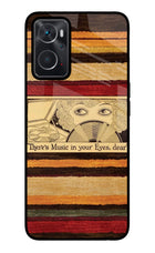 Vinyl Stripes Oppo K10 4G Glass Case