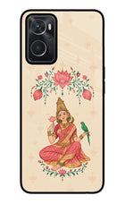 Goddess Lakshmi Oppo K10 4G Glass Case