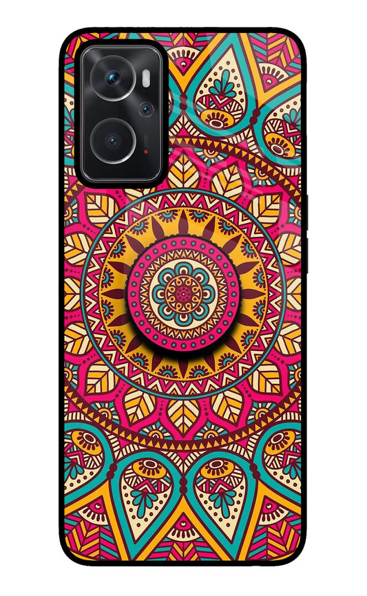 Mandala Oppo K10 4G Glass Case