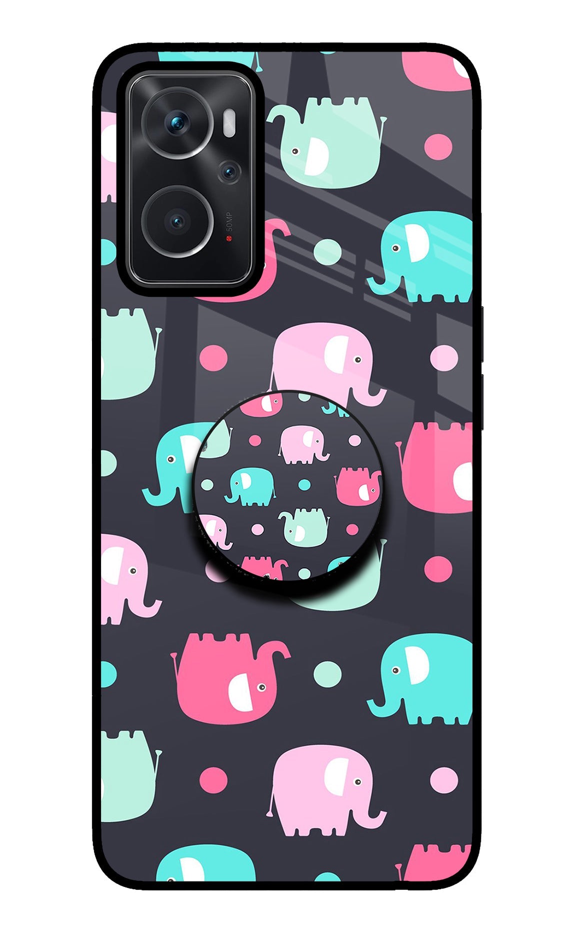 Baby Elephants Oppo K10 4G Pop Case