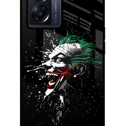 Joker Oppo K10 5G Glass Case Back Cover by Casekaro