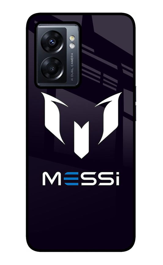 Messi Logo Oppo K10 5G Glass Case