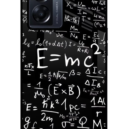 Physics Formula Oppo K10 5G Glass Case Back Cover by Casekaro