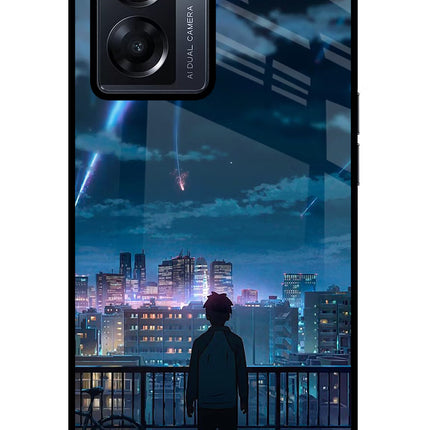 Anime Oppo K10 5G Glass Case Back Cover by Casekaro